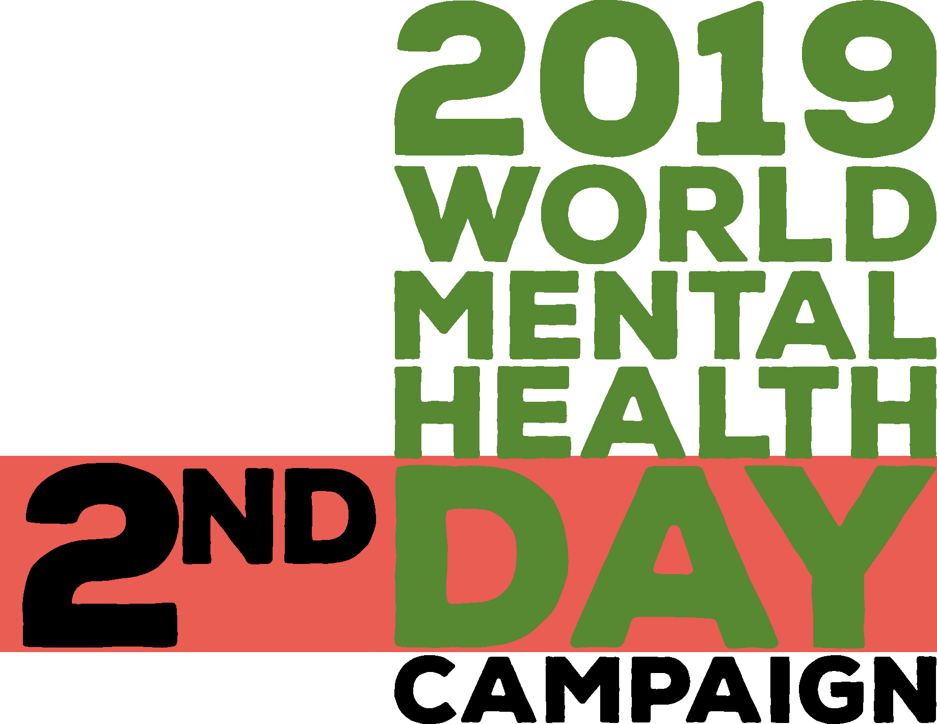 2019 world mental health day campaign logo 2nd day